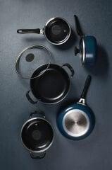 Tramontina Tunis 24CM Seramik Yüzeyli Derin Tencere