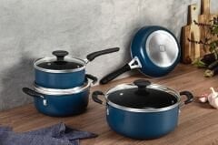 Tramontina Tunis 24CM Seramik Yüzeyli Derin Tencere