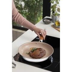 Tramontina Romagna Desert Clay 30CM Seramik Yüzeyli Tava