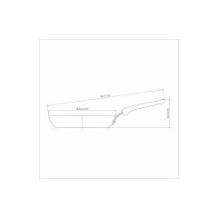 Tramontina Tunis 24CM Seramik Yüzeyli Tava