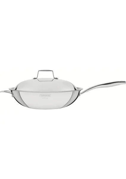 Tramontina Grano Steel Çelik Wok Tava Kapaklı 32CM