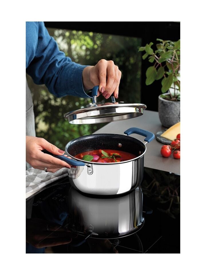 Tramontina Romagna Blue 20CM Derin Tencere