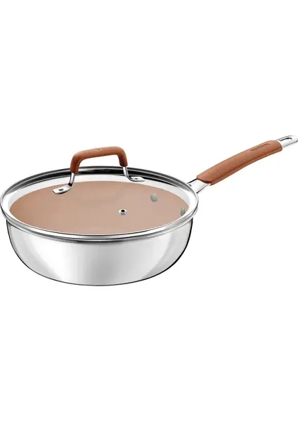 Tramontina Romagna Desert Clay 24CM Basık Tencere